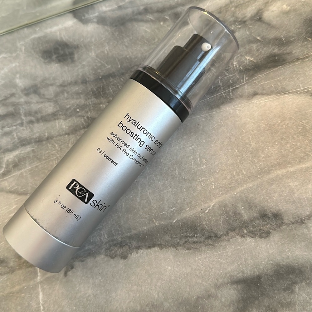 NEW PCA Skin Hyaluronic Acid Boosting Serum Treatment NWOB 3oz Largest size